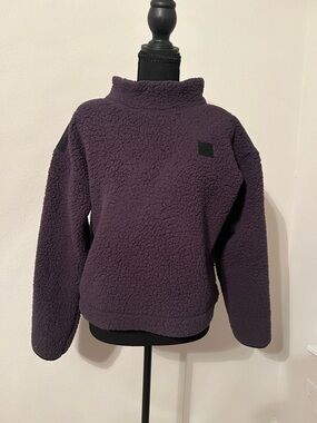 Under Armour Deep Purple Sherpa Pullover Jacket